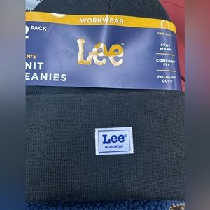 Lee Black 2pcw beanie